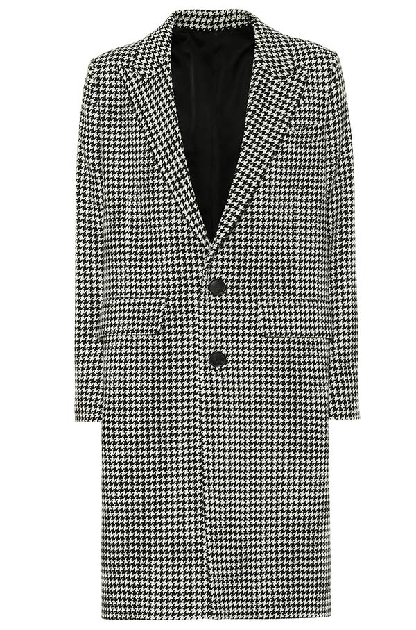 Wool-blend coat, AMI Paris